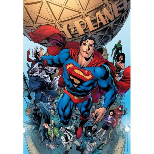 Пазл Супермен DC (Superman) – 1000 шт Clementoni 37505 (2010691)