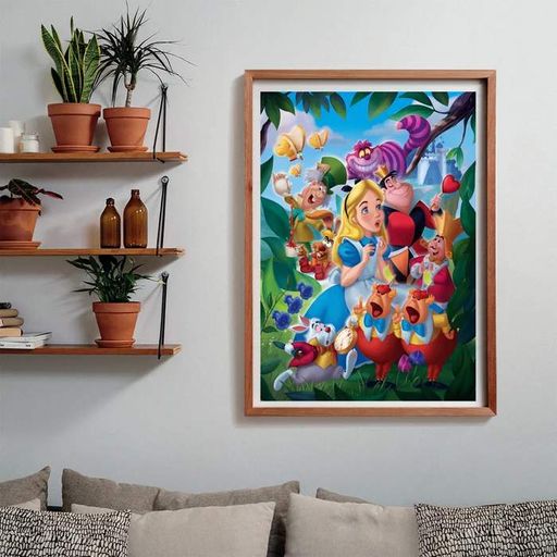 Пазл Алиса в Стране Чудес - Disney Alice In Wonderland - 1000 шт Clementoni 39952 (2010733)