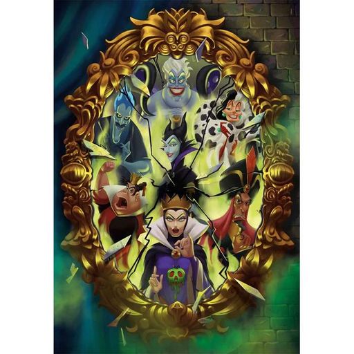Пазл Злодеи Диснея - Disney Villains - 1000 шт Clementoni 39812 (2010751)