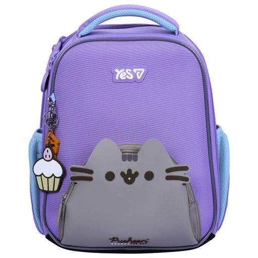 Рюкзак школьный каркасный Yes Pusheen Summer H-100S для девочки 35 см (550202) (2011253)