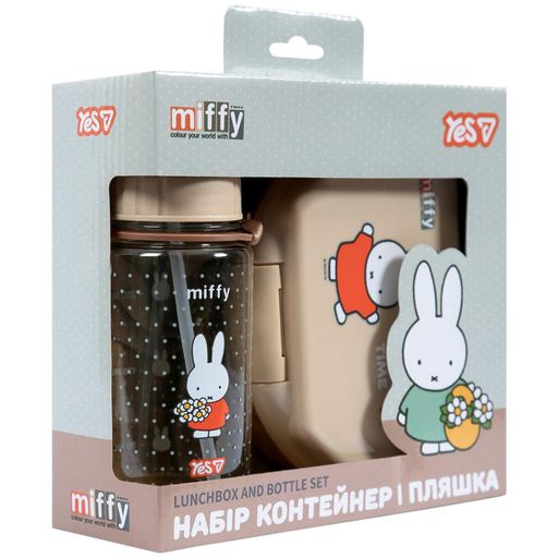 Набор школьный Yes Miffy Bunny S-104S для девочки 37 см + ланч-бокс и бутылка Miffy (550258К1) (2011272)