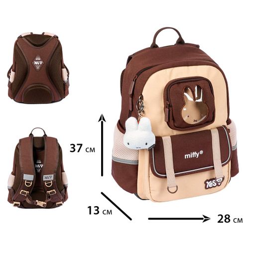 Набор школьный рюкзак + пенал + сумка Yes Miffy Bunny S-104S для девочки (550258К2) (2011273)