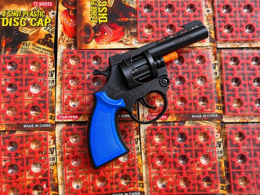 Пистолет-револьвер на пистонах Mister Colt 10 пачек пистонов в комплекте +  720 выстрелов (2012124)