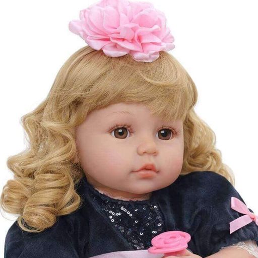 Кукла реборн Baby Doll 55 см музыкальная — реалистичная интерактивная кукла с аксессуарами, AD8820-9 (2012134)