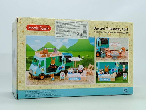 Игровой набор Star toys Автобус "Stomle family" фургон с мороженым C02 (2012173)