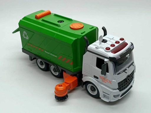 Конструктор с отверткой Yi wu jiayu Уборочная машина бело-зеленая YW9082B (2012174)