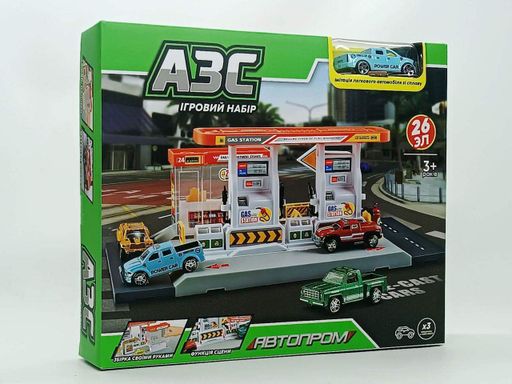 Игровой набор Автопром "АЗС" с машинками PS005-1 (2012180)