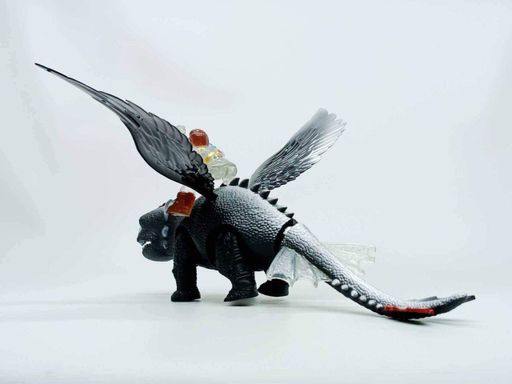 Музыкальная игрушка Star toys "Дракон Беззубик" черный (33 см) 8808 (2012213)