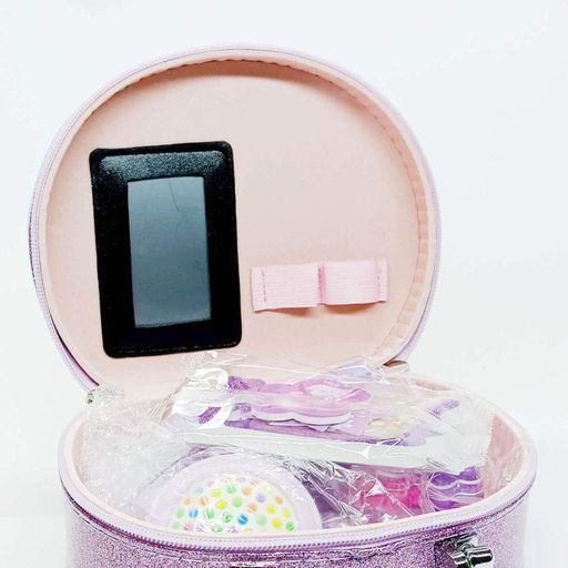 Набор детской косметики для девочек Pretty the Girl 2620B — игровая косметика в фиолетовой сумочке с пони (2012239)