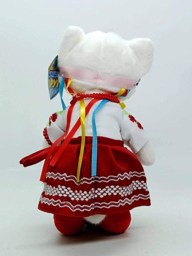 Мягкие игрушки Кошечка Украиночка и Котик ВСУ 30 см — символы любви к Украине, арт. PL82412ua (2012291)