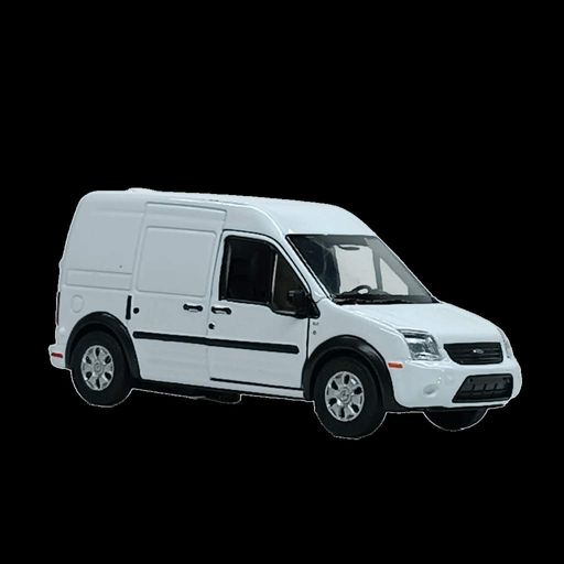Машинка Welly Модель "Ford Transit Connect" белый (11 см) 250386W (2012336)