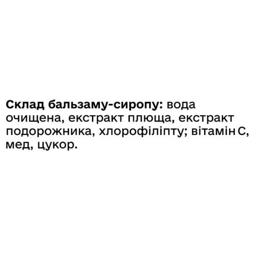 Противопростудное средство Green Visa Бальзам-сироп От кашля 200 мл /40 servings/ (2012351)