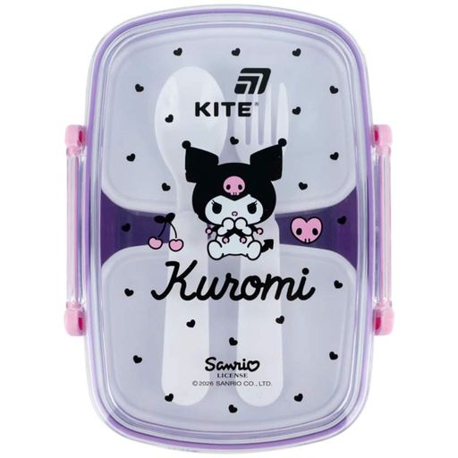 Ланчбокс із наповненням Kite Kuromi 750 мл HK26-181-2 (2012398)