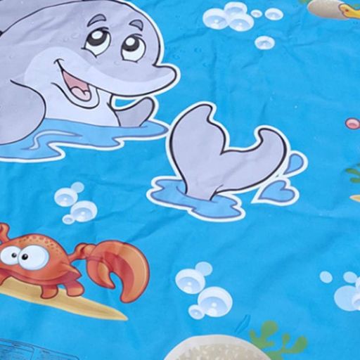 Игровой водный коврик для детей, 100см / Детский бассейн-фонтан / Детский фонтан / Надувной бассейн для детей (2012756)