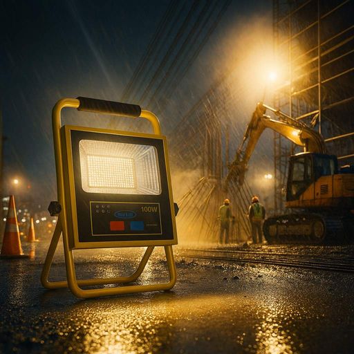 Прожектор аккумуляторный с солнечной панелью, 100W, желтый Cata 4699 / Портативный фонарь / Фонарь для дома / Солнечная лампа (2012795)