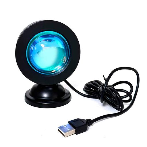 Проекционная лампа Закат солнца от USB, Sunset Lamp / Проекционный светильник (2012853)