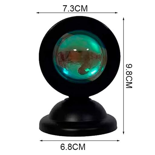 Проекционная лампа Закат солнца от USB, Sunset Lamp / Проекционный светильник (2012853)