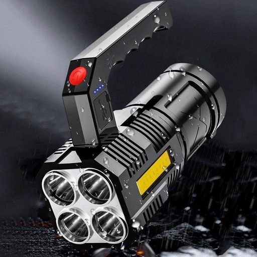 Светодиодный ручной фонарь 1200 мАч, 4LED, от USB Multi Fuction Portable Lamp / Фонарик водонепроницаемый (2012897)