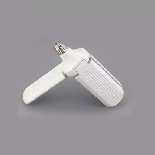 Складная лампа на 3 лопасти 45Вт, с цоколем E27, Fan blade bulb / Светодиодная лампочка / Led лампа (2012908)