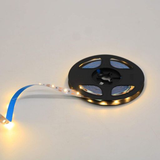 Светодиодная лента от USB на 5 м, Теплый Белый / Гибкая LED лента от павербанка / Диодная подсветка (2013000)