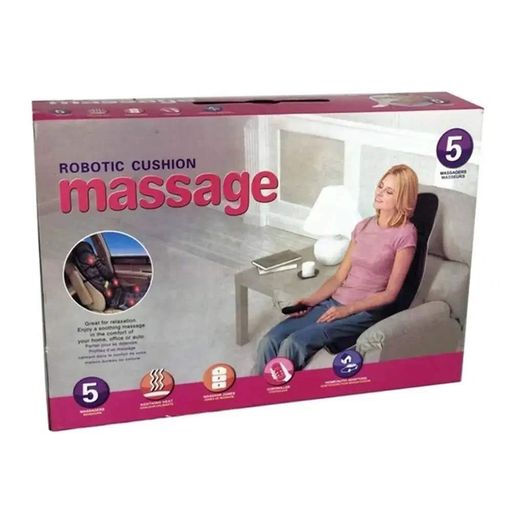 Массажная накидка на кресло авто от сети и прикуривателя, Massage LY54, Черная / Массажер на кресло (2013020)