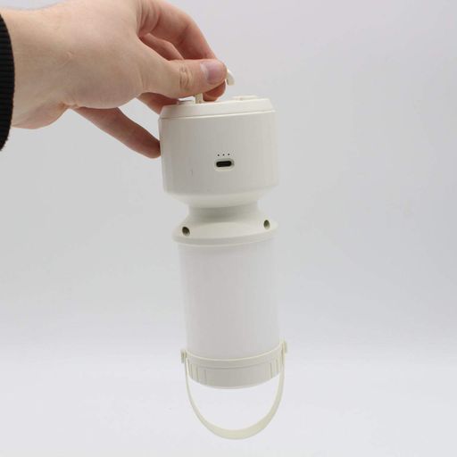 Светодиодный аккумуляторный ночник 500 mAh, USB, Бежевый / Настольная лампа-светильник / Лампа для кемпинга (2013028)