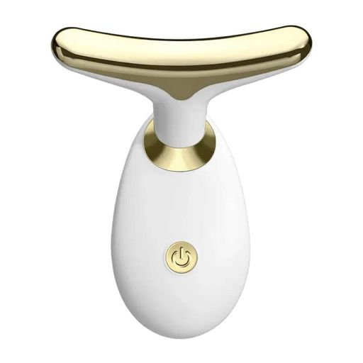 Лифтинг массажер для лица и шеи Face Lifter, Белый / Микротоковый массажер лица / Массаж шеи с импульсным светом (2013032)
