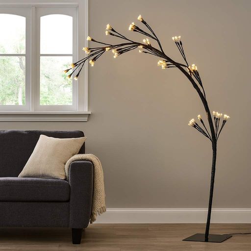 Светодиодное дерево, 480 LED, 1.5м, USB/батарейки / Декоративная LED лампа-ночник / Светильник дерево (2013053)