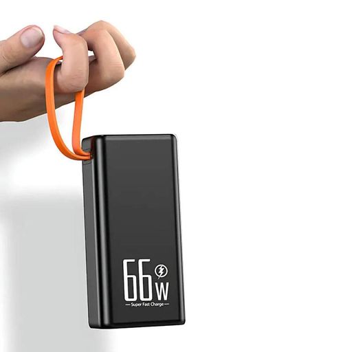 Повербанк 100 000 mAh с фонариком и быстрой зарядкой, HOCO JA88A / Портативное зарядное устройство / Павербанк / Power Bank (2013110)