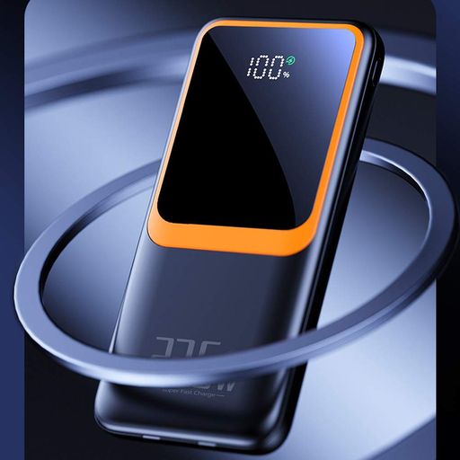 Повербанк на 20000mAh, 22,5W (1xUSB, 2хType-C), Черный / Power Bank для телефона / Павербанк / Внешний аккумулятор (2013123)