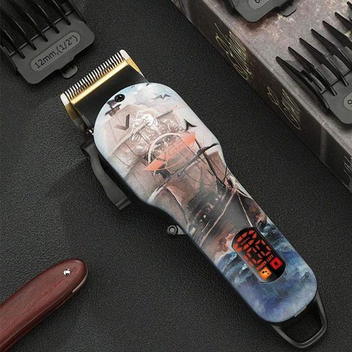 Профессиональная машинка для стрижки волос + 4 насадки, VGR-689 / Мужская аккумуляторная машинка-триммер (2013138)