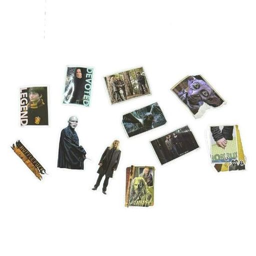 Наклейки стикеры Досье Гарри Поттер Harry Potter Takara Tomy самоклеющиеся 50 шт. (2013280)