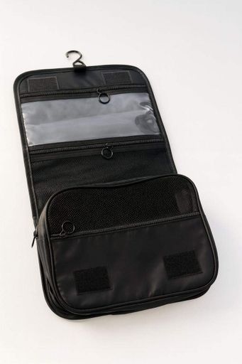 Подвесная косметичка органайзер Travel bag ⬩ дорожный кейс ⬩ чёрная (2013334)