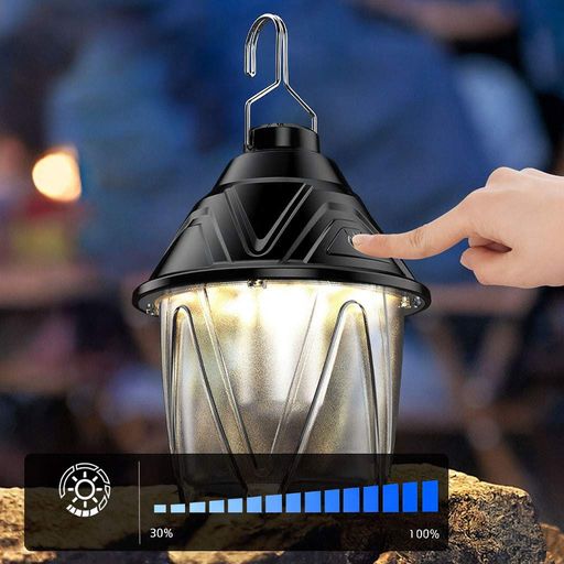 Подвесная лампа с крючком и магнитом, 3 режима, USB, SL-005 / Кемпинговая лампа аккумуляторная / Подвесной фонарь для кемпинга (2013370)