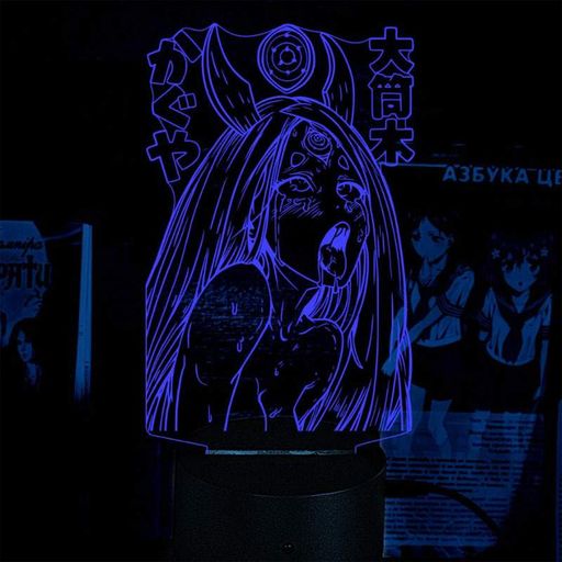Світильник-нічник Bioworld Ahegao v2 USB Різнокольоровий (28074) (2013581)