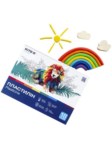 Пластилин 18 цв. 360 г KITE Classic (K-085) (2013645)