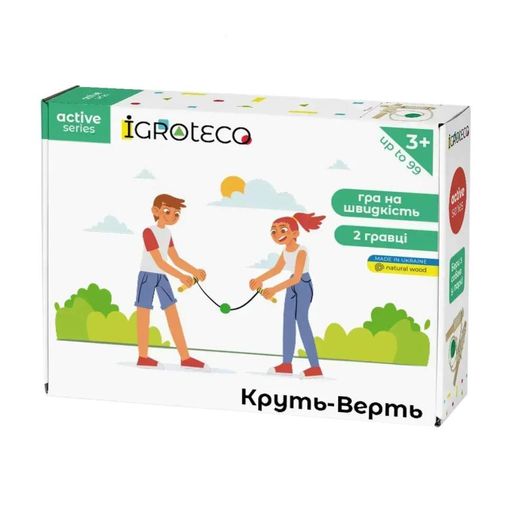 Круть-Верть Игра для активного досуга Igroteco 900668 веревка 3 метра (2013773)
