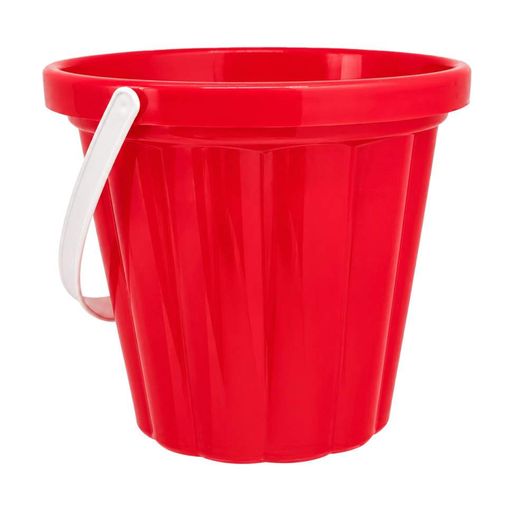 Игрушечное ведро большое №1 011BMS(Red) размер ведра 20х20х17 см Bamsic (17 см) (2013922)