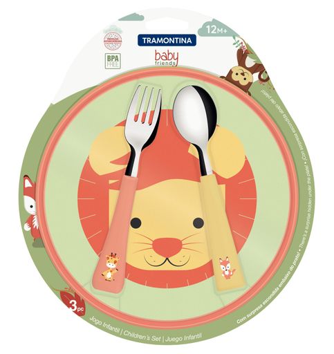 Дитячий набір Baby Friends, 3 предмети TRAMONTINA CL0175379 (2014236)