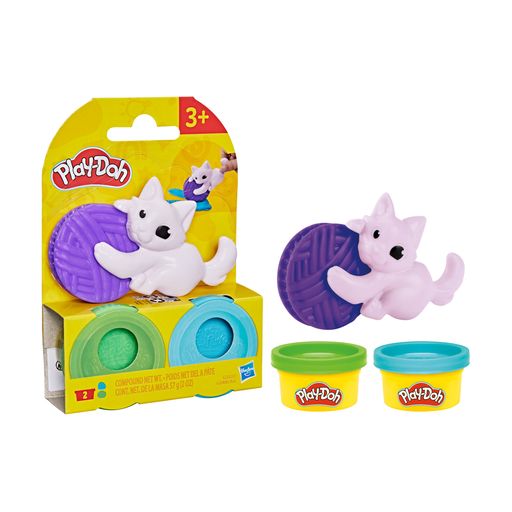 Набор для лепки Play-Doh Mini Kitty, от 3 лет, 3 детали (G2486/G3327)