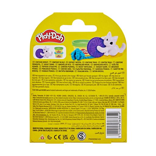 Набор для лепки Play-Doh Mini Kitty, от 3 лет, 3 детали (G2486/G3327)