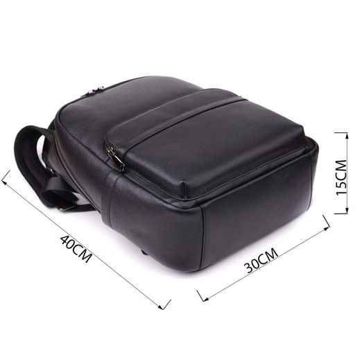 Вместительный рюкзак для мужчин из натуральной кожи Vintage 30х40х15 см CL0153383 (2014642)