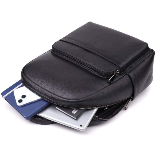 Вместительный рюкзак для мужчин из натуральной кожи Vintage 30х40х15 см CL0153383 (2014642)