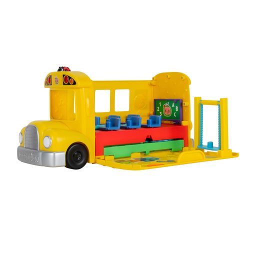 Игровой набор Vehicle Школьный автобус трансформер, свет, звук CoComelon CL0165378 (2014685)