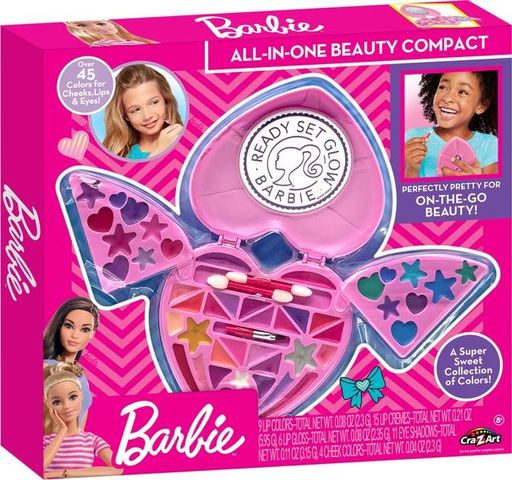 Набор детской косметики Barbie All In One Beauty Compact Cra-Z-Art CL0164516 (2014695)