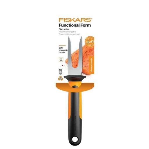 Вилка для рыбы Functional Form, 19см, нержавеющая сталь, пластик, черный FISKARS CL0168359 (2014743)