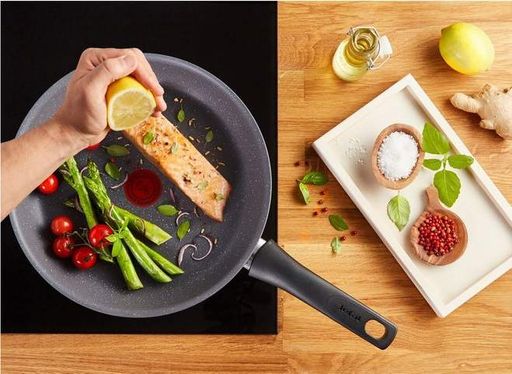 Сковорода Healthy Chef, 28см, алюміній, сірий Tefal CL0168204 (2014762)