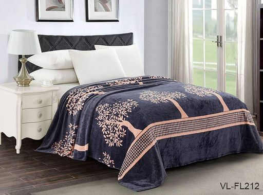 Плед велсофт (микрофибра) VL-FL212 TAG tekstil 160х220 см CL0121466 (2015176)