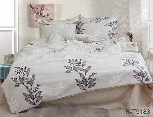 Комплект постельного белья с компаньоном (R-T9183) 2-спальный TAG tekstil CL0113367 (2015264)