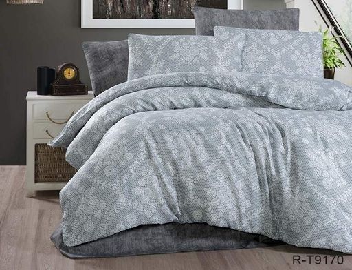 Комплект постельного белья с компаньоном (R-T9170) Евро TAG tekstil CL0113304 (2015309)
